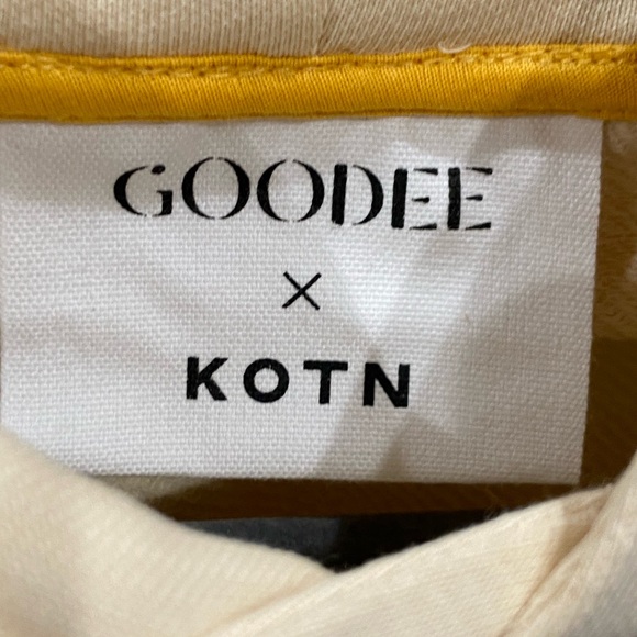 Goodee x Kotn The Goodee Hoodie Sweatshirt Pullover Color Block Mens Size M NWT - Picture 4 of 11